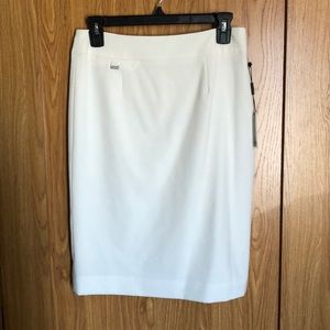 Calvin Klein White Skirt NWT